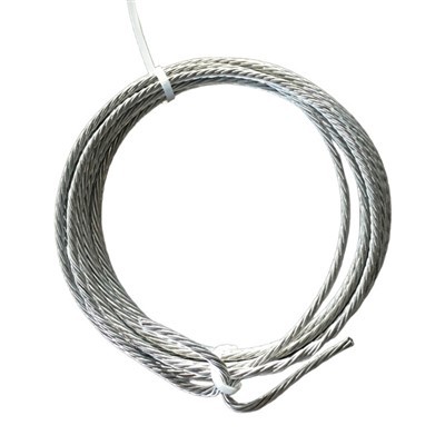 ¿Cuál es la elasticidad de las ataduras de pacas galvanizadas?